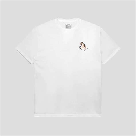 Passport Skate Bobby Embroidery Tee White 50 50 Skate Shop