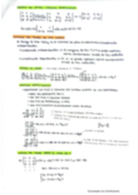 Solution Matrices Resumen Matem Ticas Bachillerato Ies Valent N