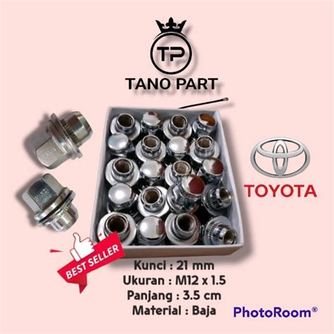 Jual Mur Roda Racing Fujita Baut Lugnut Kuda Mobil Toyota Kijang