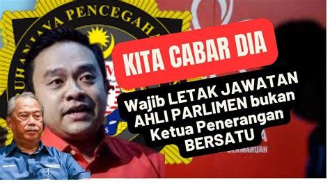 WAN SAIFUL Sila LETAK JAWATAN AHLI PARLIMEN Bukan Ketua Penerangan