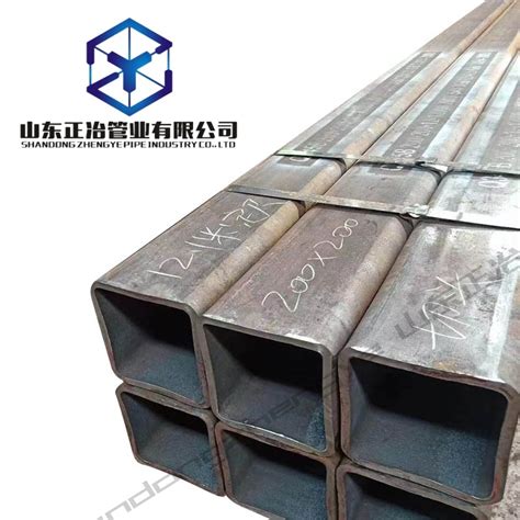 Seamless Square Tube Hot Rolled Wall Thickness Q235B Mechanical