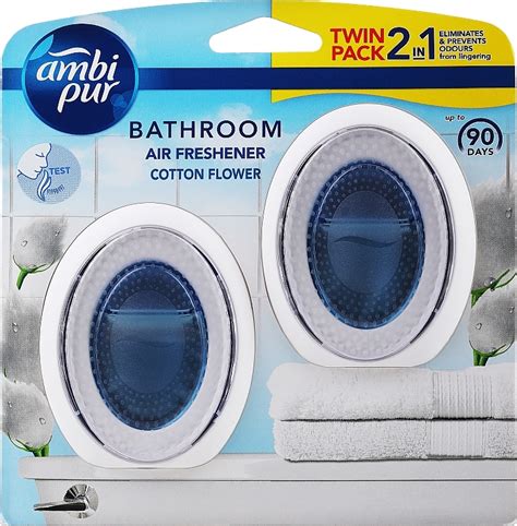 Ambi Pur Bathroom Cotton Flower Scent Profumo Da Bagno Cotone