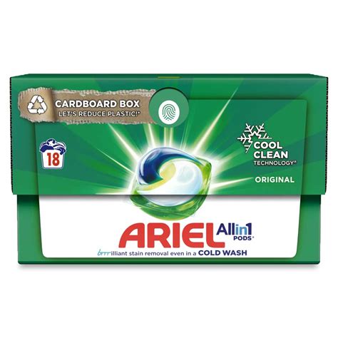 All In Pods Washing Liquid Capsules Original Pack Ariel Aldi Ie