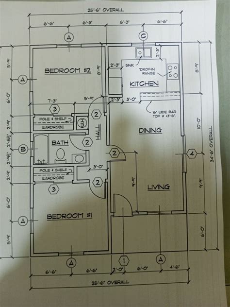 Do Architectural 2d Floor Plan In Autocad Quickly By Israrashraf123 Fiverr