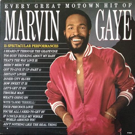 Marvin Gaye – Every Great Motown Hit Of Marvin Gaye (1983, Vinyl) - Discogs