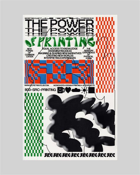 The Power of Printing Poster - Poster House Shop