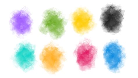 Free Vector | Set of colorful paint splatter texture background design
