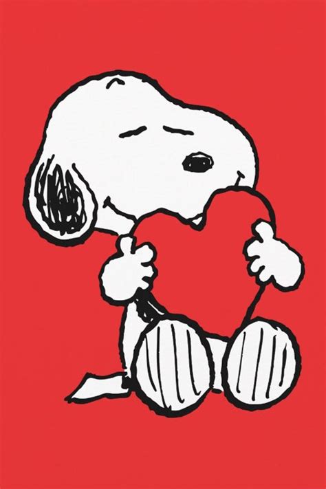 Peanuts Snoopy Hugging Heart Add Your Photo Cardsend This Fun