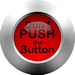 Don T Push The Button Icon