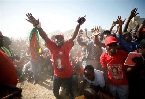 Zimbabwe Rallies One Last Time Before Historic Election Arab News