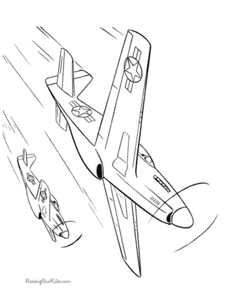 Jet Coloring Page 006