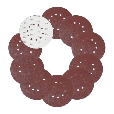 Pcs Inch Mm Sanding Discs Grits Hole Hook And Loop Sanding