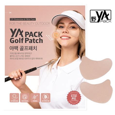 Yapack Uv Protection Golf Patch Sunscreen Sun Block Uv Blocking Face