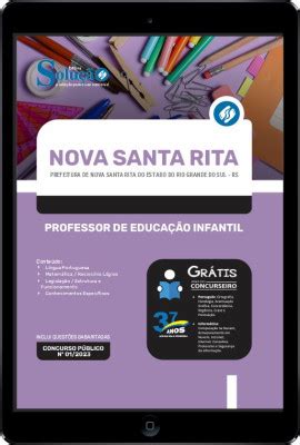 Apostila Prefeitura De Nova Santa Rita Rs Em Pdf Professor Educa O