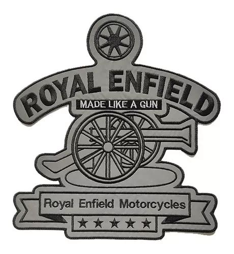 Parche Bordado Royal Enfield Motorcycles Made Like A Gun Ref