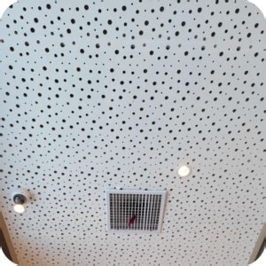 Acoustic Perforated Gypsum Ceiling Tile TAISHAN GROUP