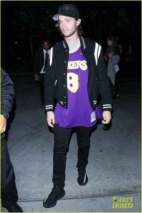 Patrick Schwarzenegger S Christmas Plans Included Rooting For Lakers