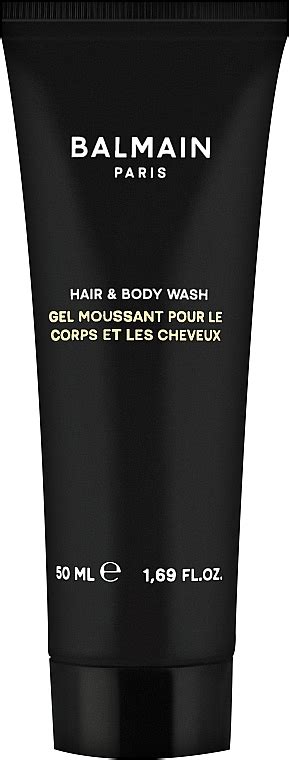 Balmain Homme Hair Body Wash Travel Size Gel De Ducha Para Cuerpo Y