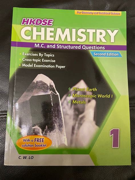 Hkdse Chemistry Mc And Structured Questions