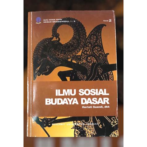 Jual Buku Ilmu Sosial Budaya Dasar Edisi 2 Shopee Indonesia