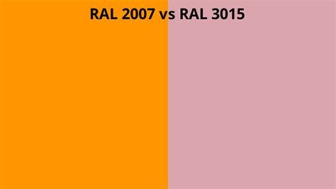 Ral 2007 Vs 3015 Ral Colour Chart Uk