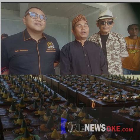 Ketua DPRD Kabupaten Sukabumi Kunjungi Gelar Saji 1000 Tumpeung Di Desa