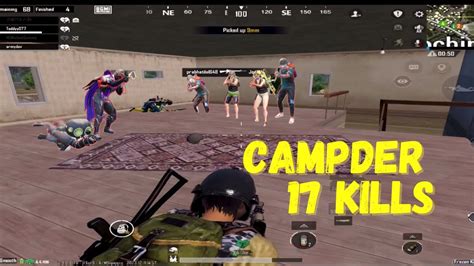 🤯camper Lobby Rush Gamplay 17 Kills Bgmi Youtube