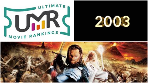 Top Grossing 2003 Movies | Ultimate Movie Rankings