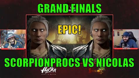 GRAND FINALS SCORPIONPROCS VS NICOLAS Fujin Shao Jax Kabal