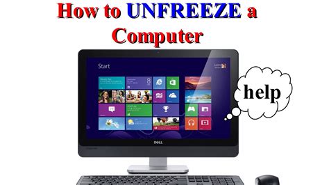 How To UNFREEZE Your Computer YouTube