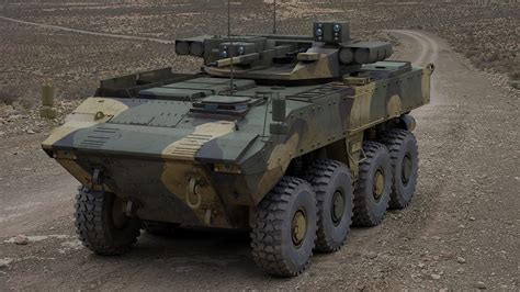 Modern Bumerang Ifv 3d Model