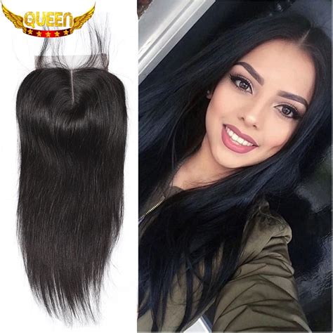 Peruvian Straight Lace Closure Bleached Knot 4x4 Cheap Virgin Human Hair Lace Closure 10 20