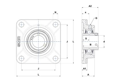 UCF208-24NL4 - SNR - Bearing units