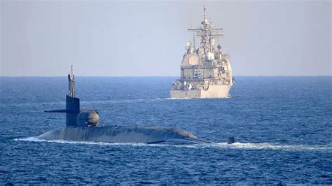 Message To Iran: Navy Sends Guided-Missile Submarine On Rare Trip Into ...