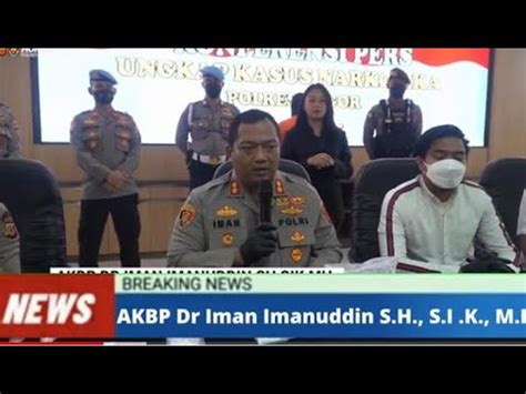 Polres Bogor Ungkap Jaringan Peredaran Narkotika Youtube