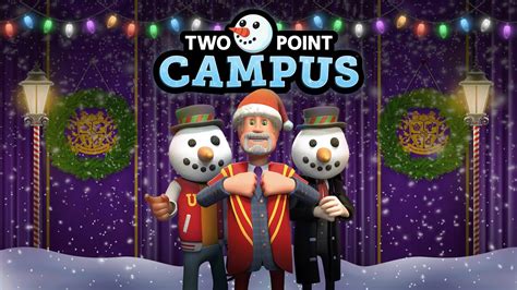 Two Point Campus La Mise Jour Hivernale Enfin Dispo Avec Un Nouveau