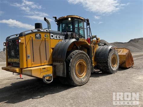 John Deere K Iii Wheel Loader In Ottawa Lake Michigan United