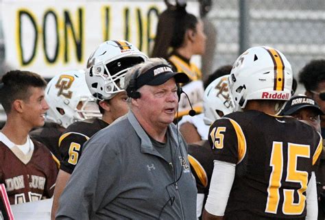 High School Football Coach Greg Gano Who Won 4 Championships At Los