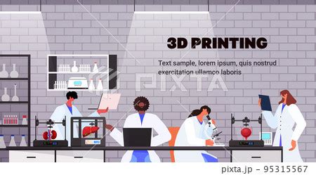 Doctors Printing Human Transplantation Organs Pixta