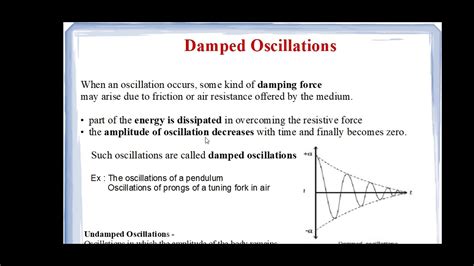 Types Of Oscillations Youtube