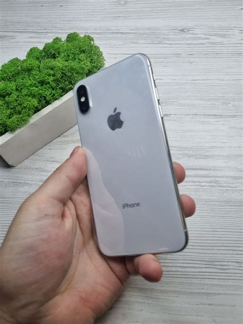 Apple Iphone Xs Gb Silver Nevrlock Xs Xs