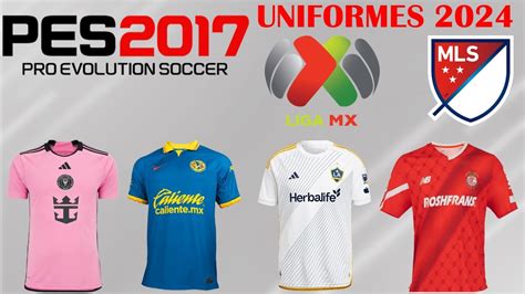 PES 2017 ATUALIZADO 2024 UNIFORMES MLS E LIGA MIX YouTube