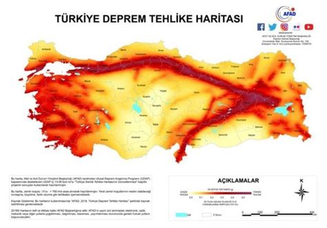 Konya Fay Hatti Deprem R Sk Har Tasi Konya Da Hangi Il Eler Risk