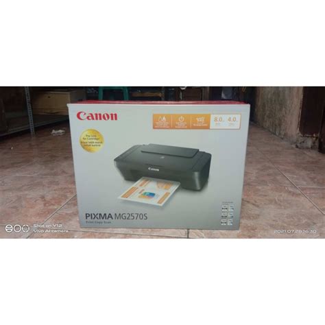 Jual Printer Canon Pixma Mg2570s Mg 2570s Print Scan Copy All In One A4