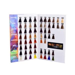 Permanent Hair Color Display Hair Color Chart - China Color Chart for ...