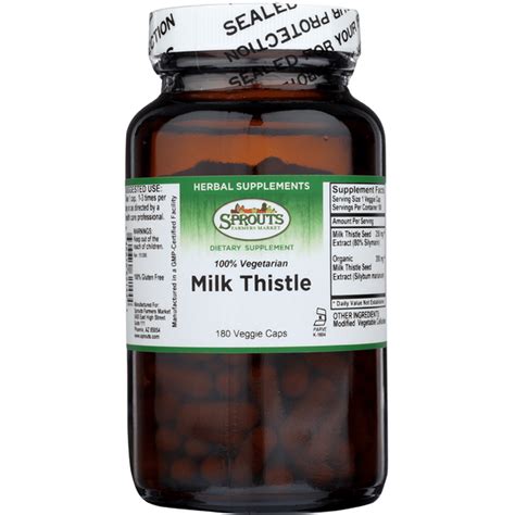 Sprouts Milk Thistle 180 Ct Delivery Or Pickup Near Me Instacart