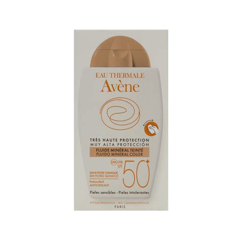 Avène Solaire Fluide Minéral Teinté Spf50 40 Ml Docmorris France