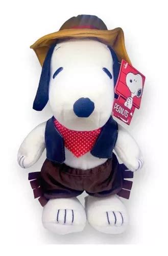 Peluche Snoopy Vaquero Peanuts Original