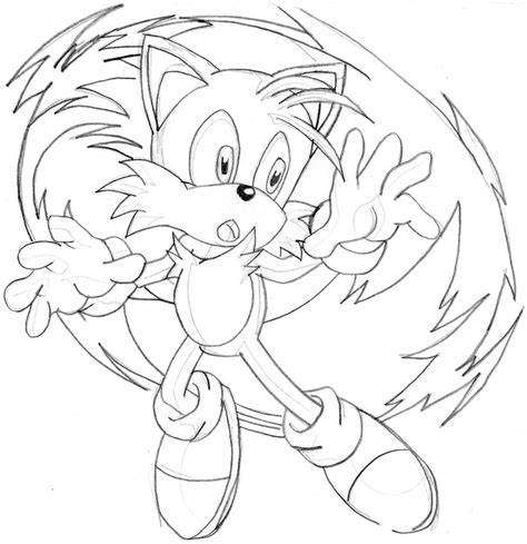 Sonic Tails Flying Coloring Pages Clip Art Library | The Best Porn Website