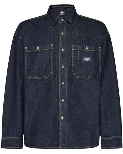 Blue Dickies Shirts For Men Lyst